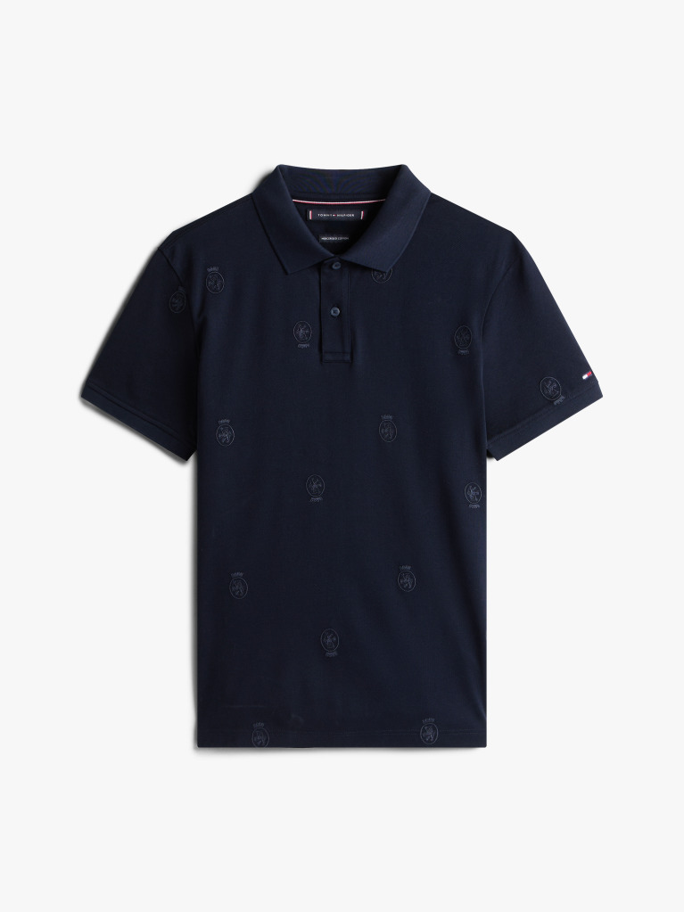 Blue Regular Fit Polo Shirt  Men