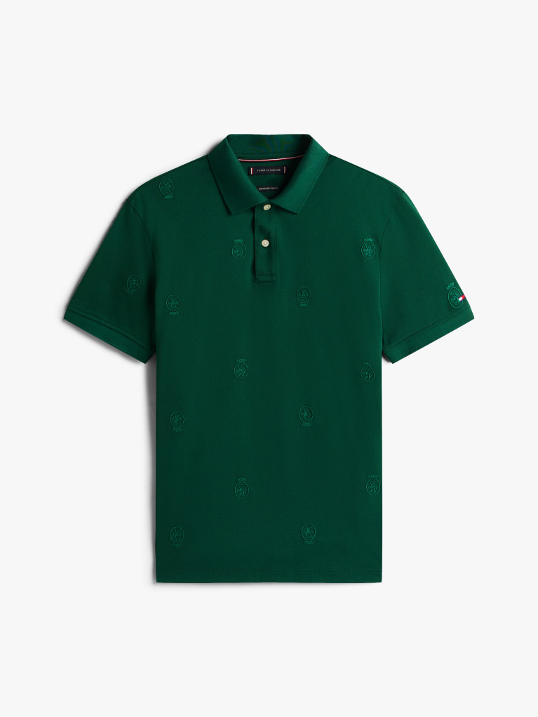 Green Regular Fit Polo Shirt  Men