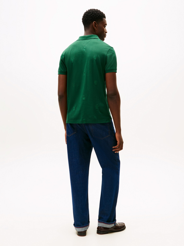 Green Regular Fit Polo Shirt  Men