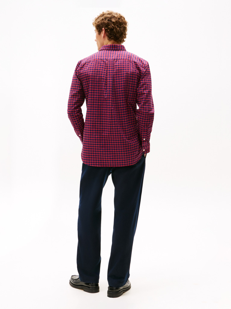 Multi Heritage Oxford Check Regular Shirt  Men