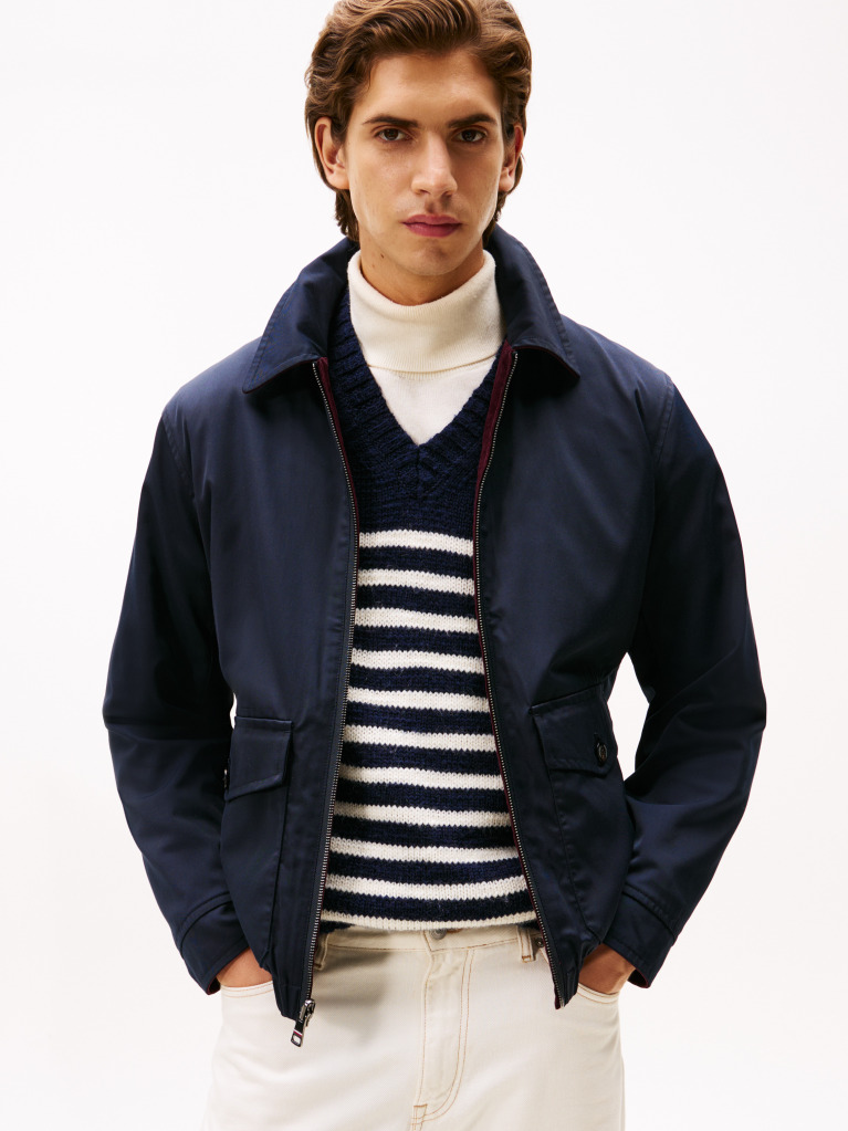 Red Corduroy Reversible Ivy Jacket  Men