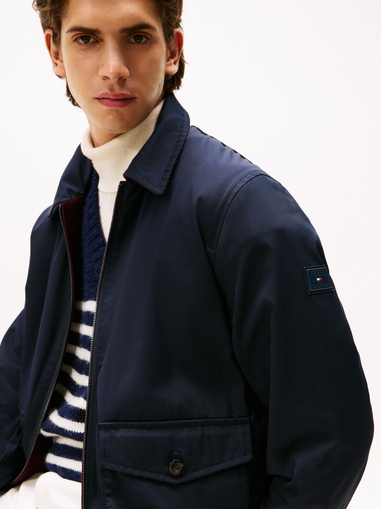 Red Corduroy Reversible Ivy Jacket  Men