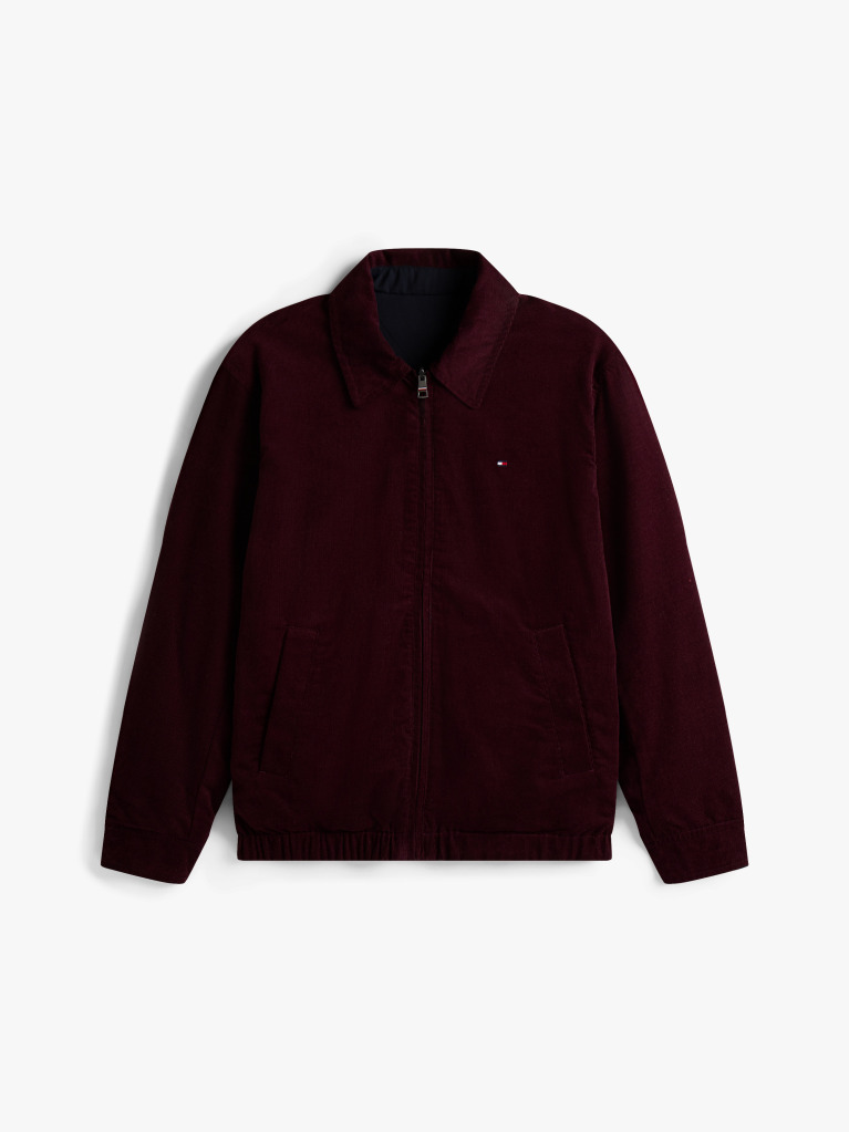 Red Corduroy Reversible Ivy Jacket  Men