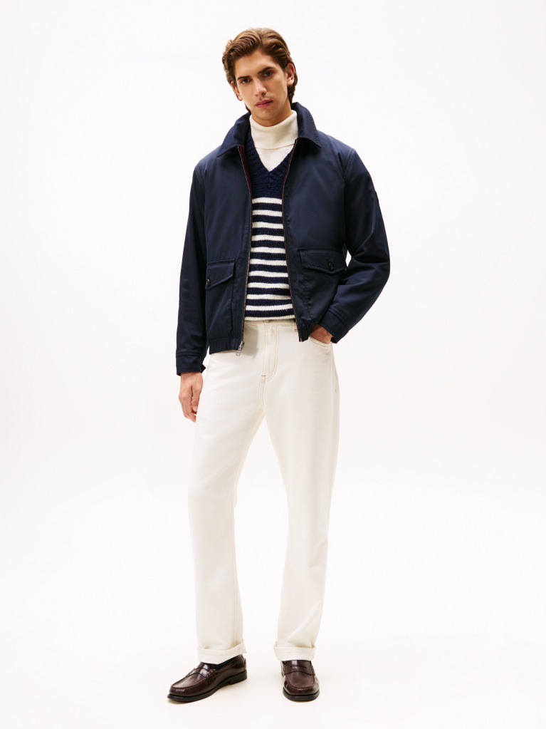 Red Corduroy Reversible Ivy Jacket  Men