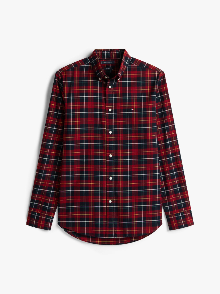 Multi Tartan Regular Fit Shirt  Men