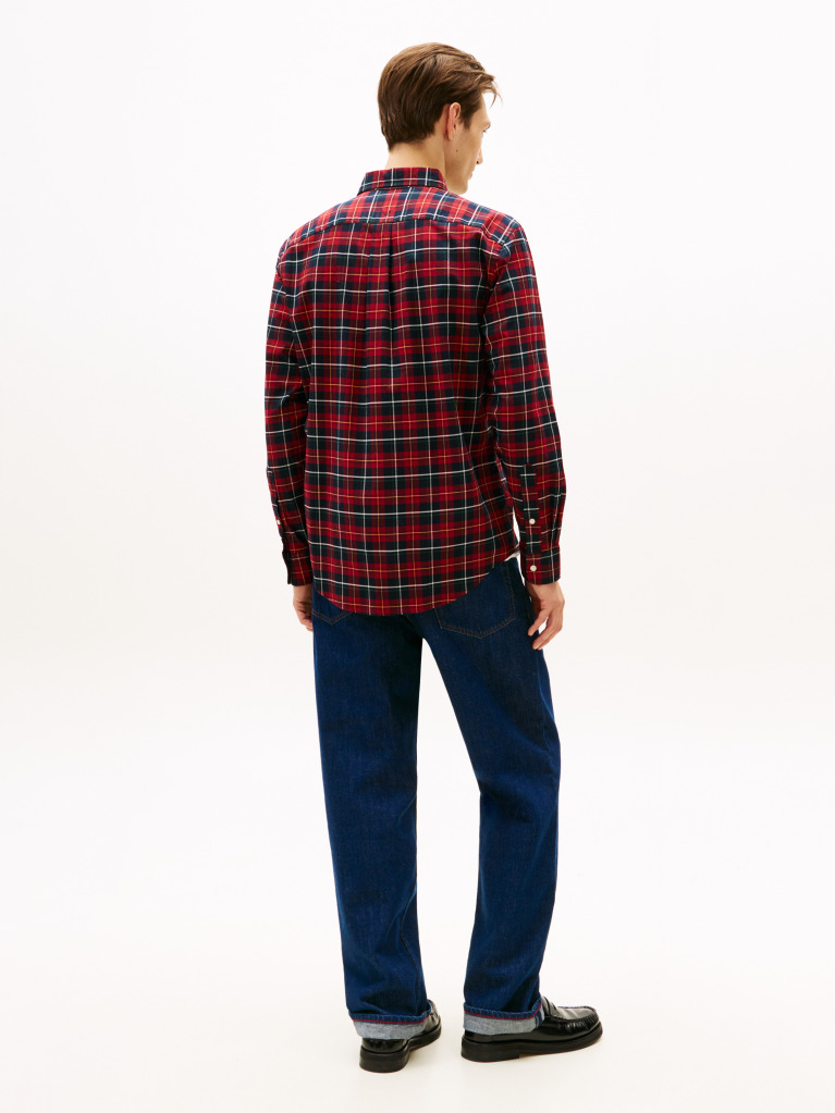 Multi Tartan Regular Fit Shirt  Men