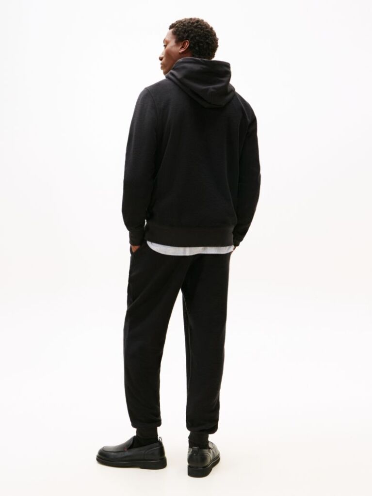 Black Terry Hoody  Men