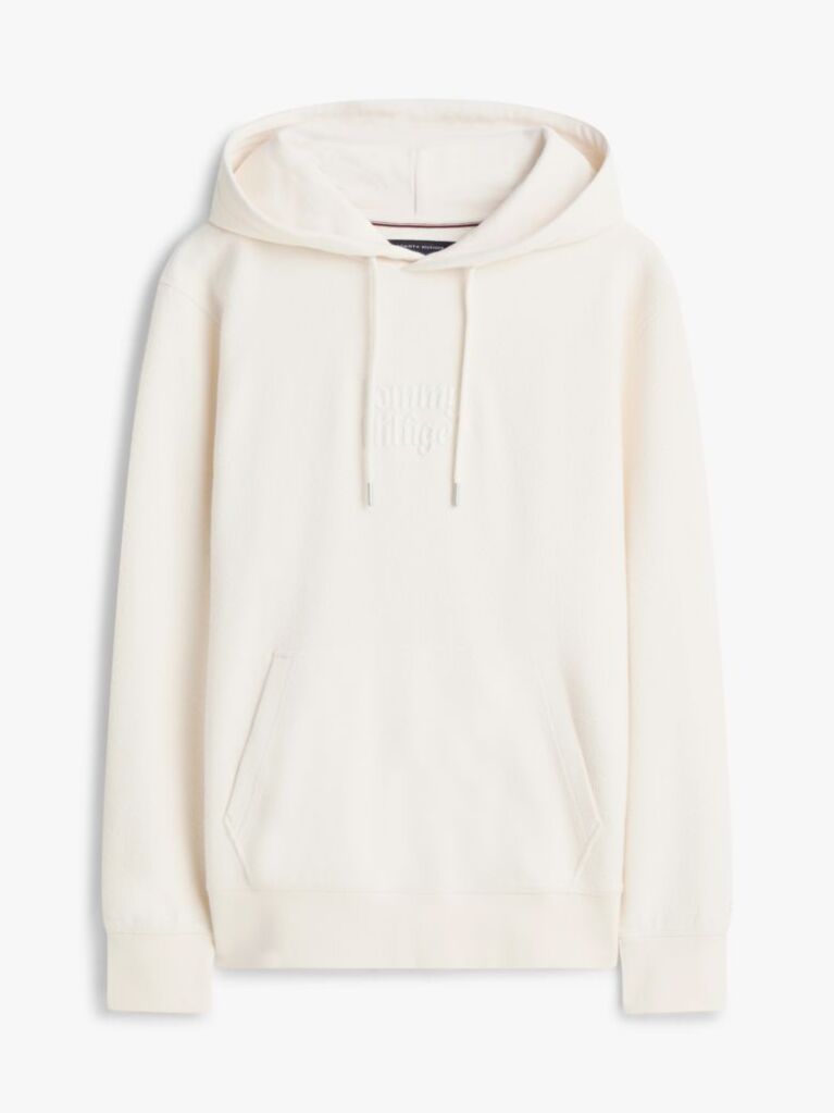 Μπεζ Βαμβακερό Hoody  Άνδρες