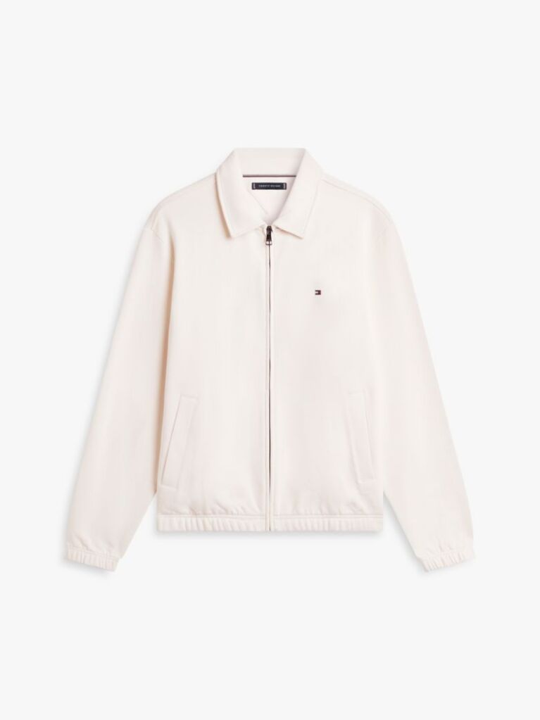 Beige Essential Terry Ivy Jacket  Men