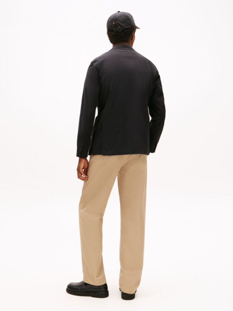 Black Smart Casual Performance Lightweight Regular Blazer  Men