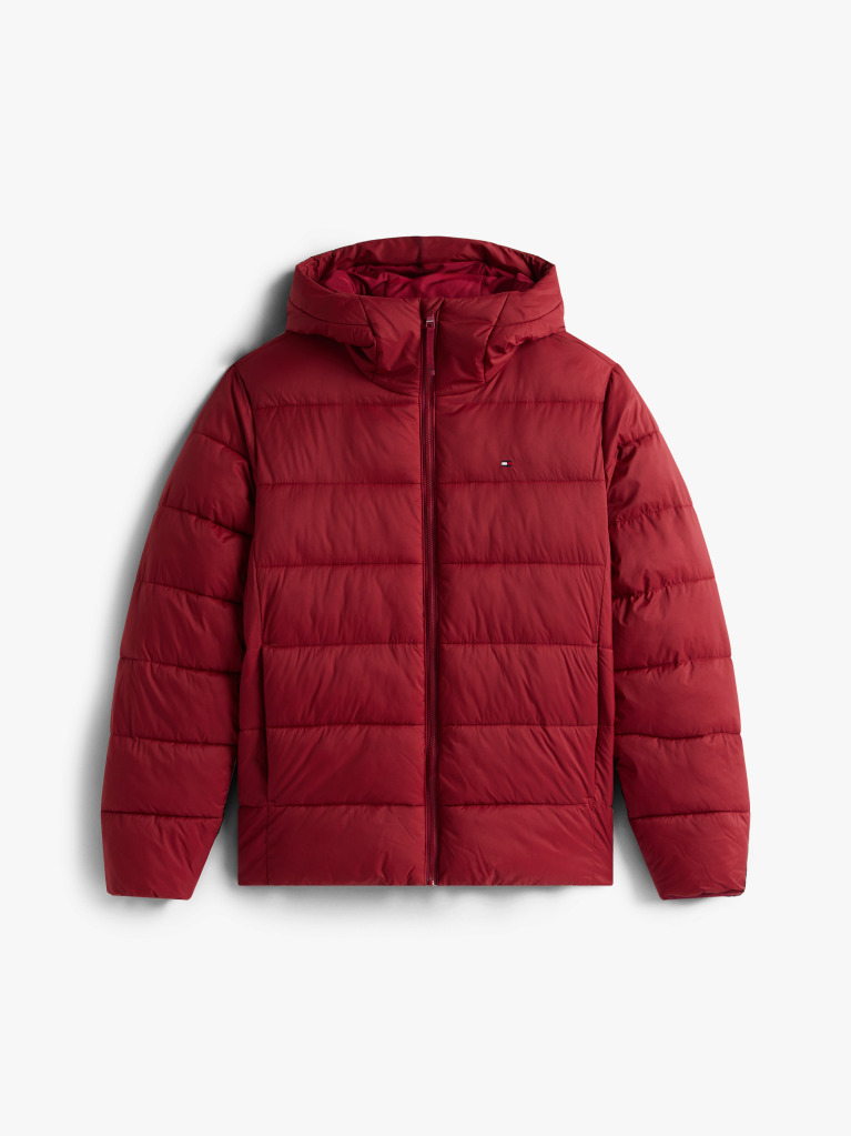 Red Water Repellent Thermal Ripstop Padded Jacket  Men