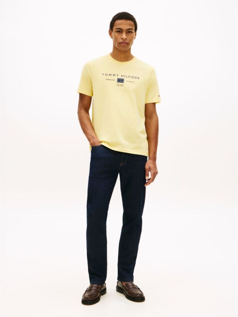 Yellow Jersey Logo T-Shirt  Men