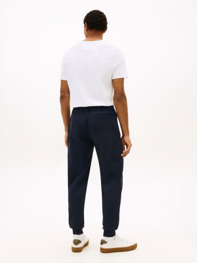 Μπλε TH Crest Παντελόνι Φόρμας Με Ελαστικές Μανσέτες Και Κέντημα  Άνδρες