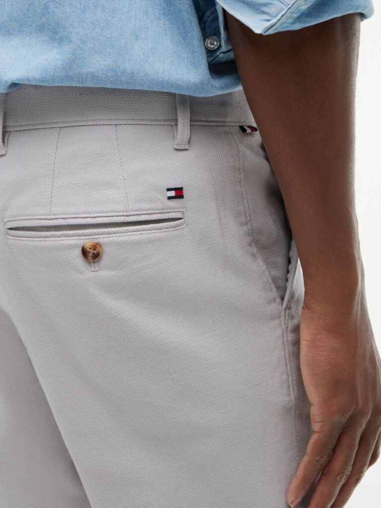 Grey 1985 Bleecker Slim Twill Chinos  Men