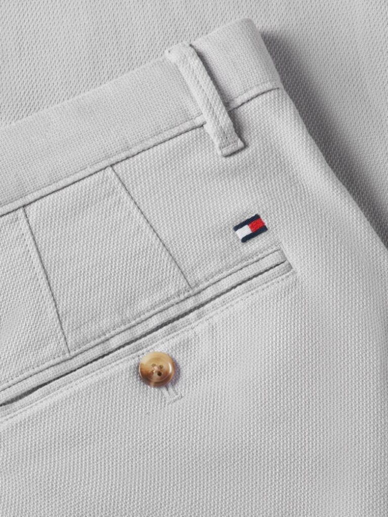Grey 1985 Bleecker Slim Twill Chinos  Men