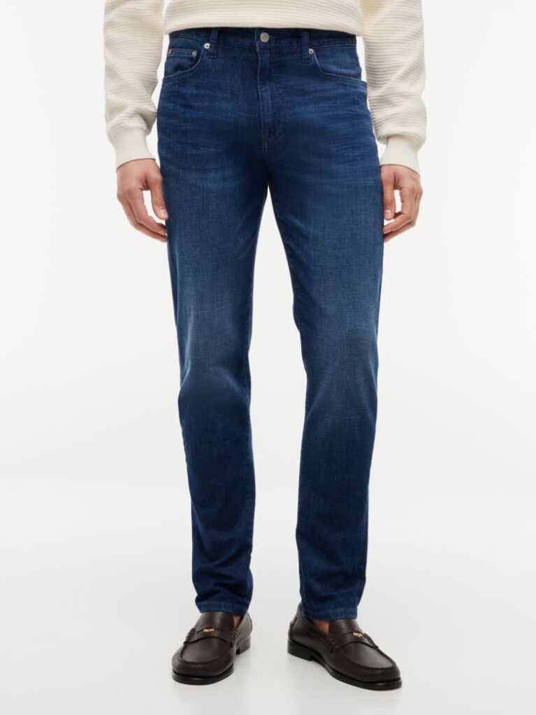 Blue Slim Bleecker Jeans  Men