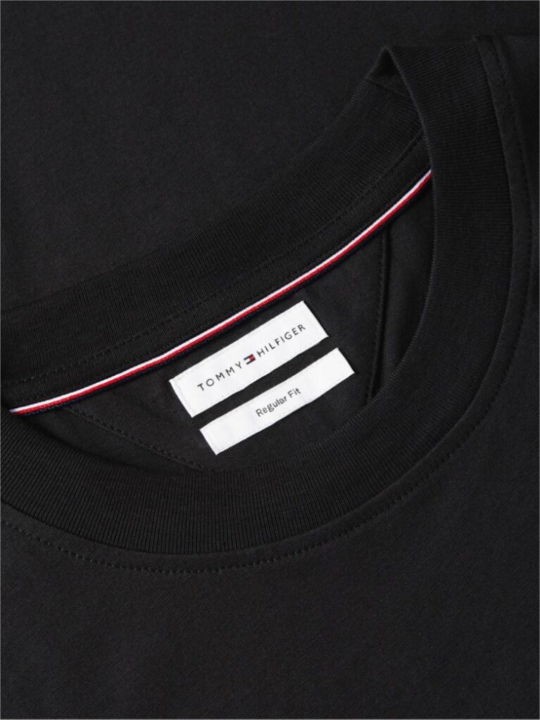 Black Back Graphic Jersey Crew Neck T-Shirt  Men
