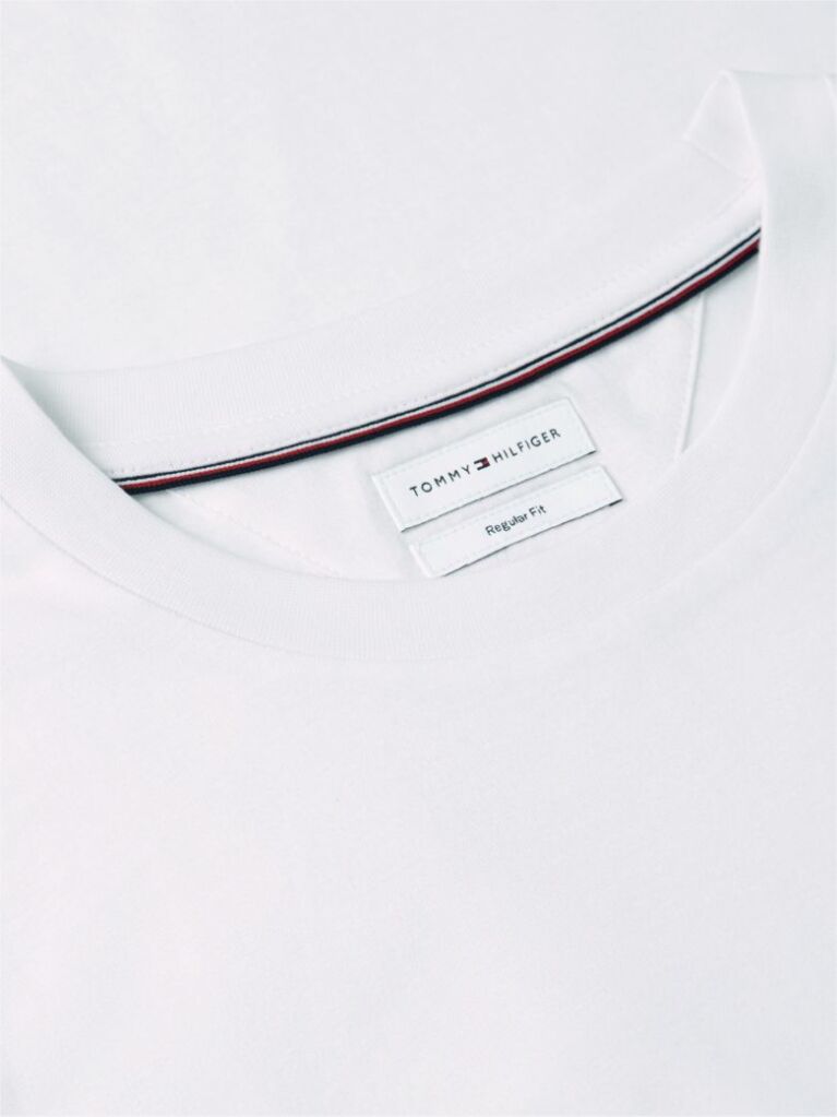 White Logo Long Sleeve T-Shirt  Men