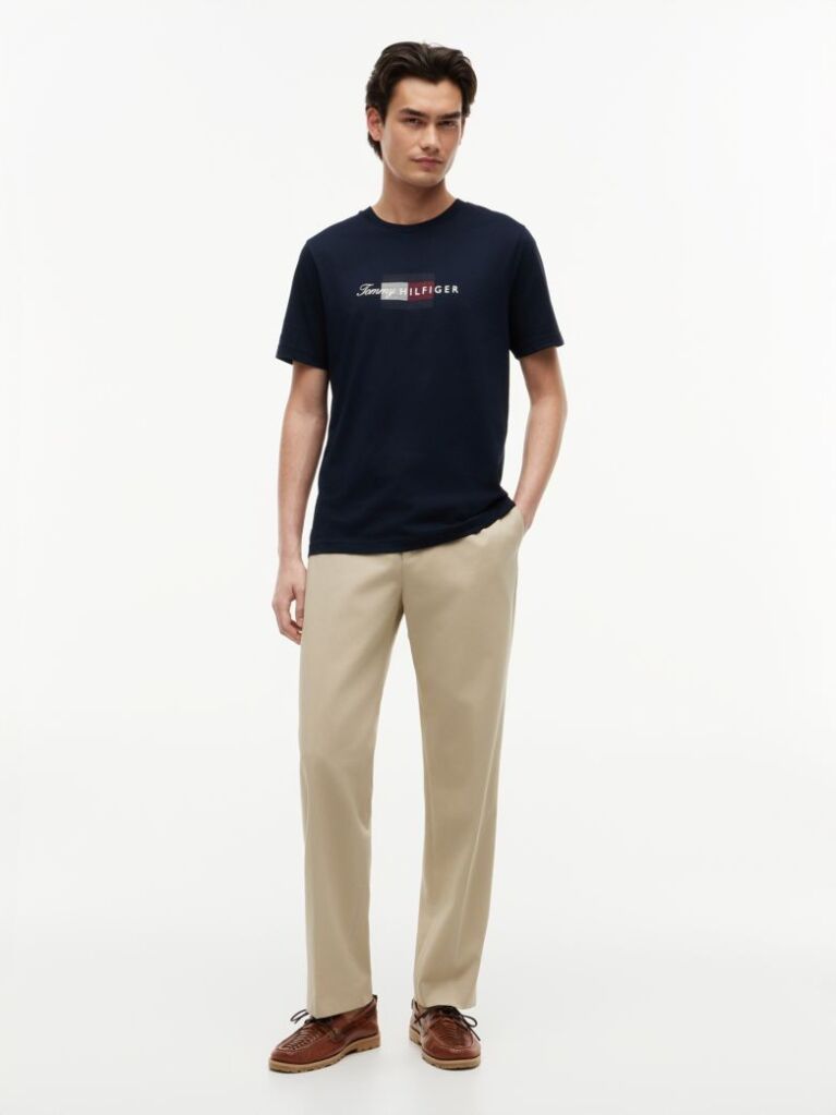 Blue Flag Graphic Jersey T-Shirt  Men