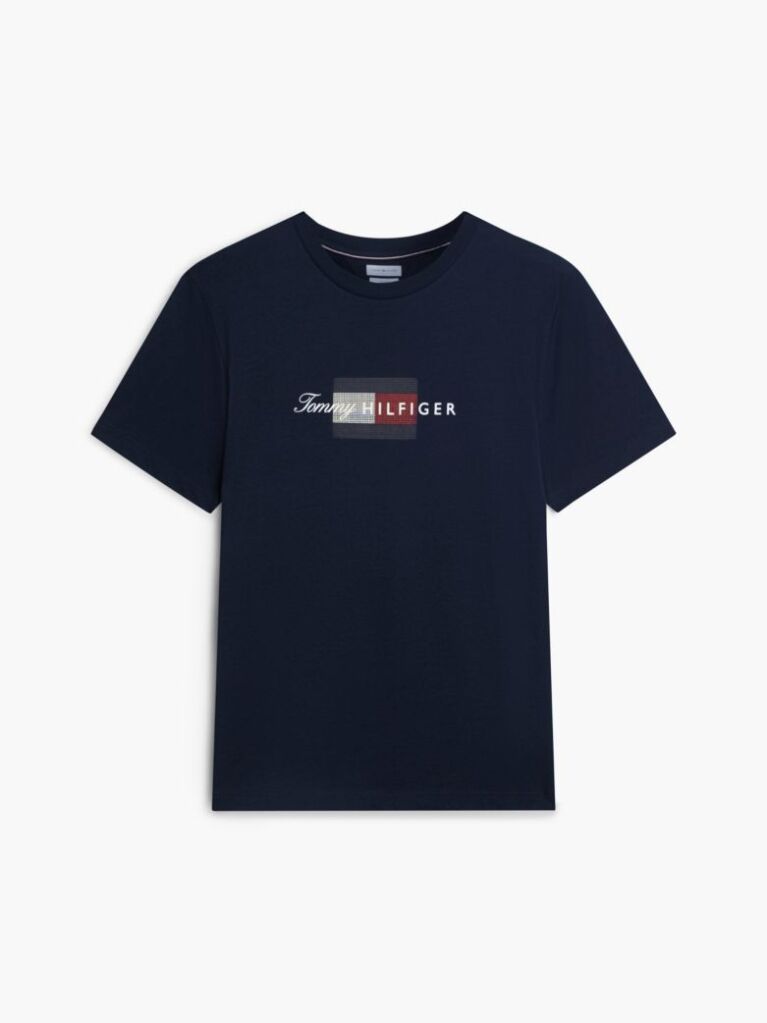 Blue Flag Graphic Jersey T-Shirt  Men