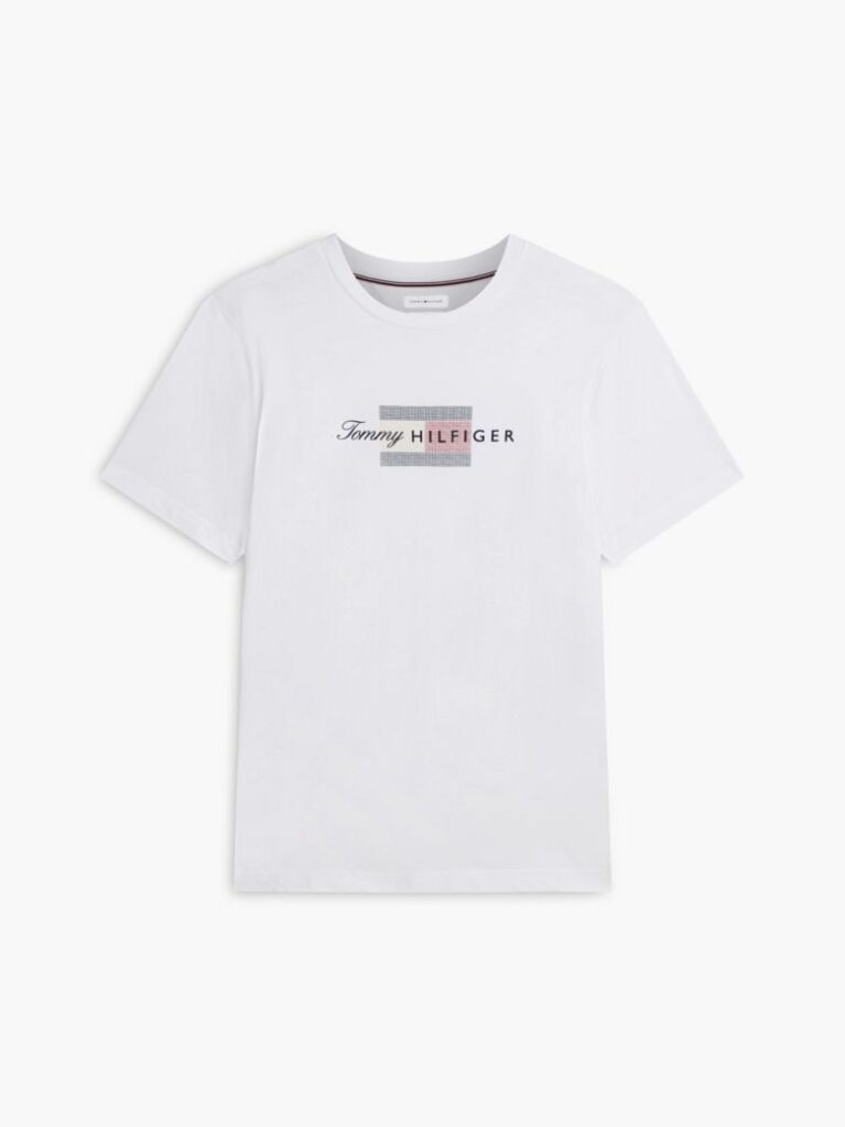 White Flag Graphic Jersey T-Shirt  Men