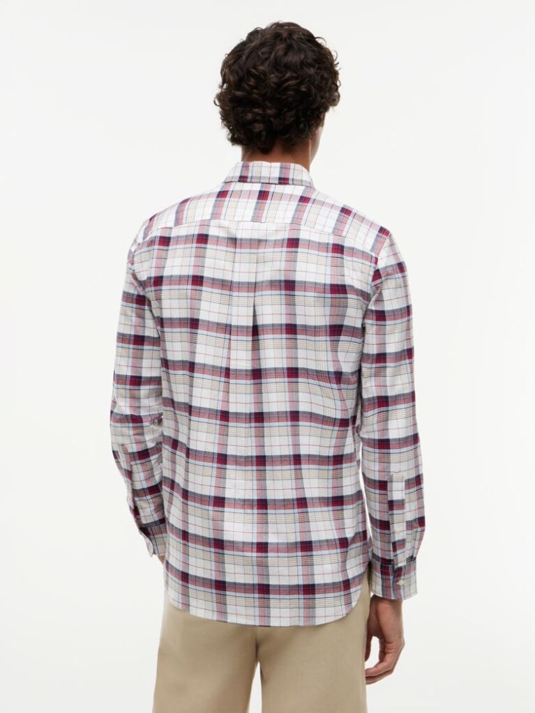 Multi Heritage Regular Fit Check Oxford Shirt  Men