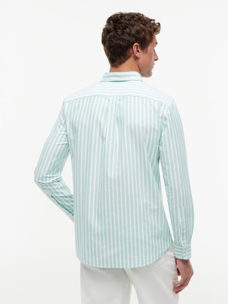 Multi Regular Fit Stripe Oxford Shirt  Men