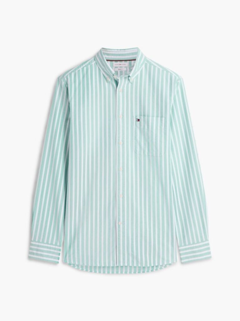 Multi Regular Fit Stripe Oxford Shirt  Men