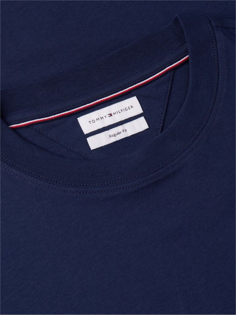 Blue Wavy Flag T-Shirt  Men