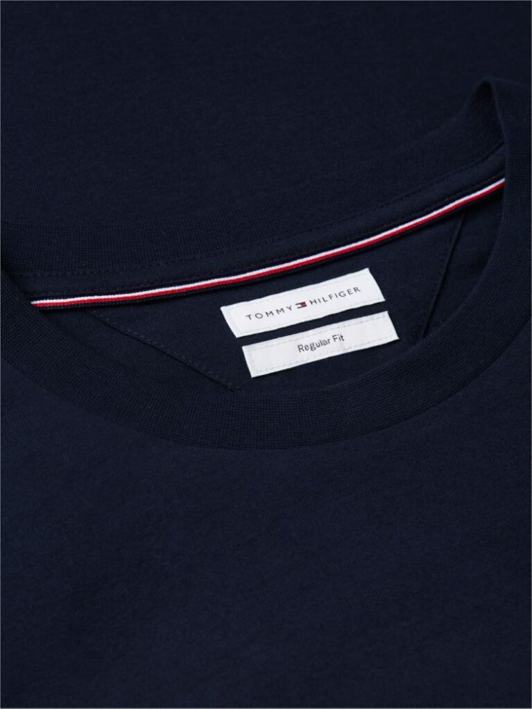 Blue Logo Jersey Crew Neck T-Shirt  Men