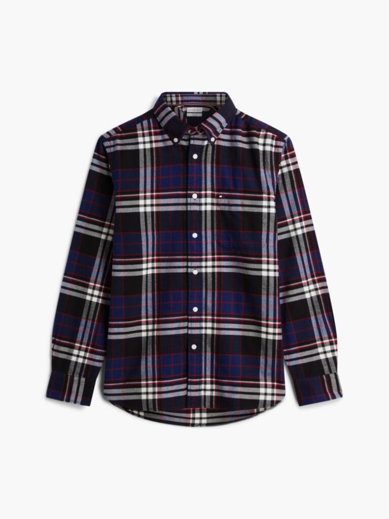 Multi Regular Fit Tartan Check Flannel Shirt  Men