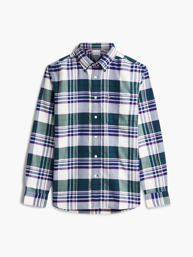 Multi Regular Fit Tartan Check Flannel Shirt  Men