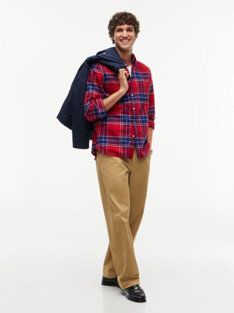 Multi Regular Fit Tartan Check Flannel Shirt  Men