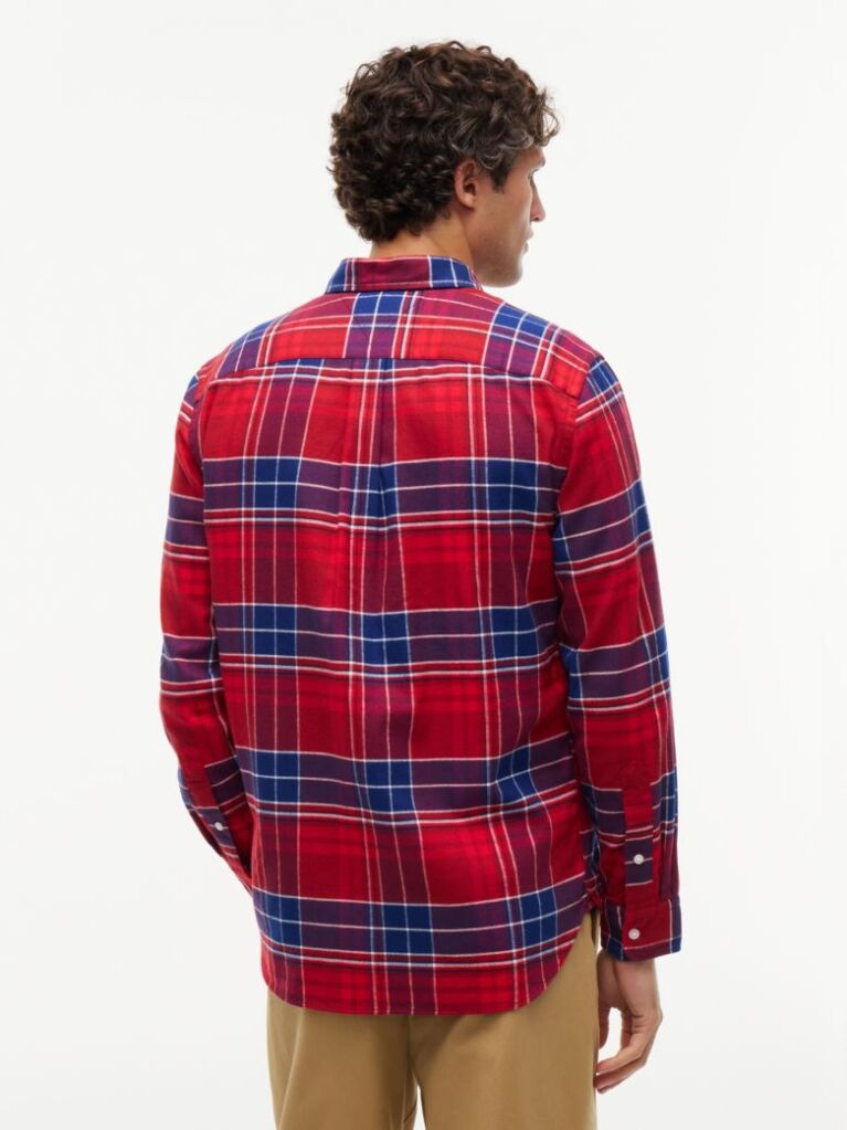 Multi Regular Fit Tartan Check Flannel Shirt  Men