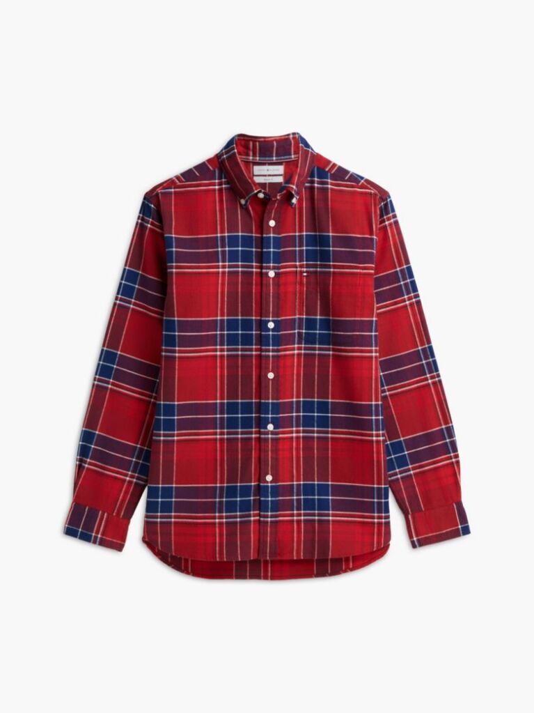 Multi Regular Fit Tartan Check Flannel Shirt  Men
