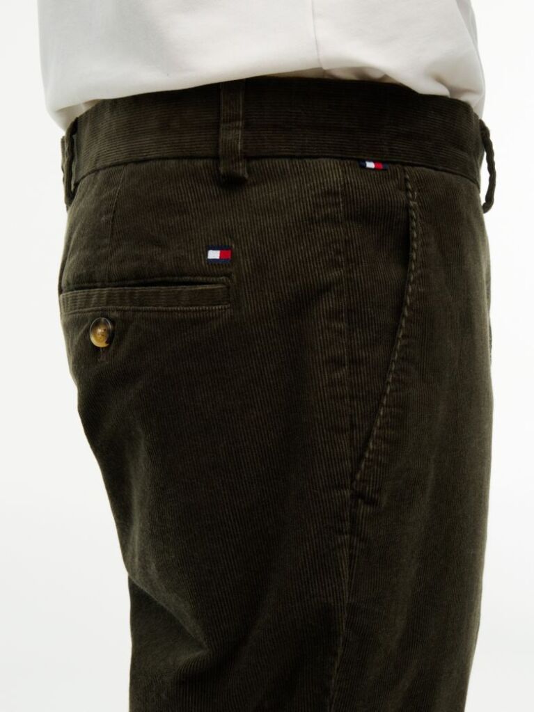 Πράσινο Denton Κοτλέ Παντελόνι Chinos Σε Slim Ίσια Γραμμή  Άνδρες