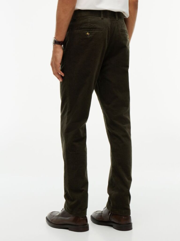 Πράσινο Denton Κοτλέ Παντελόνι Chinos Σε Slim Ίσια Γραμμή  Άνδρες