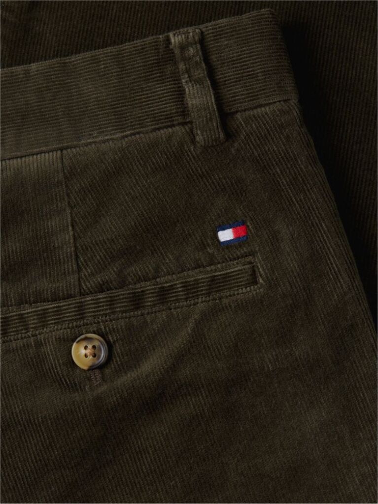 Πράσινο Denton Κοτλέ Παντελόνι Chinos Σε Slim Ίσια Γραμμή  Άνδρες