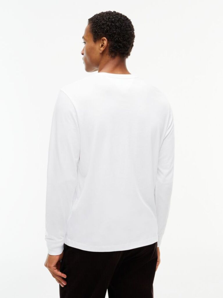 White 1985 Graphic Long Sleeve T-Shirt  Men