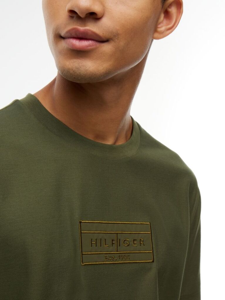 Green Logo Graphic T-Shirt  Men