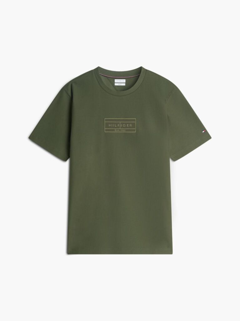 Green Logo Graphic T-Shirt  Men