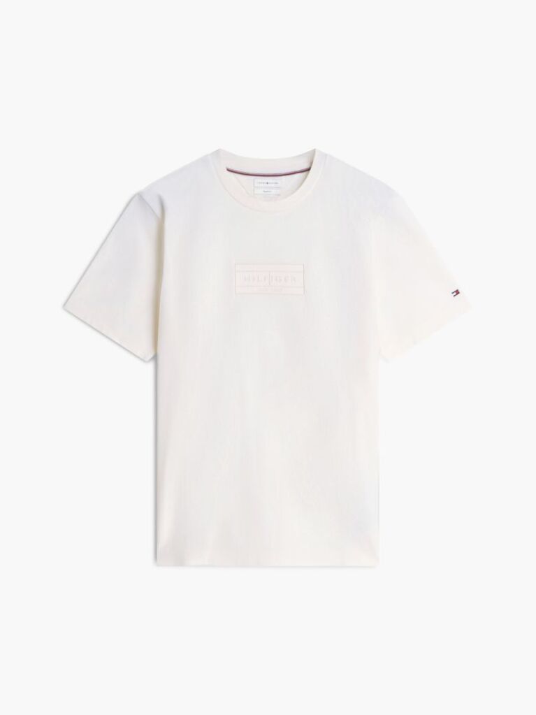 Μπεζ T-Shirt Με Λογότυπο  Άνδρες