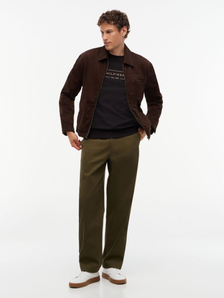 Black Logo Intechno Knit Sweatshirt  Men
