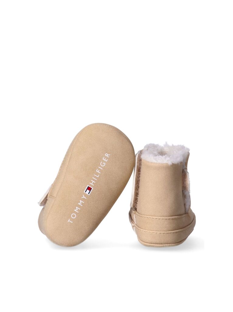 Beige Warm Lined Boots  Girls