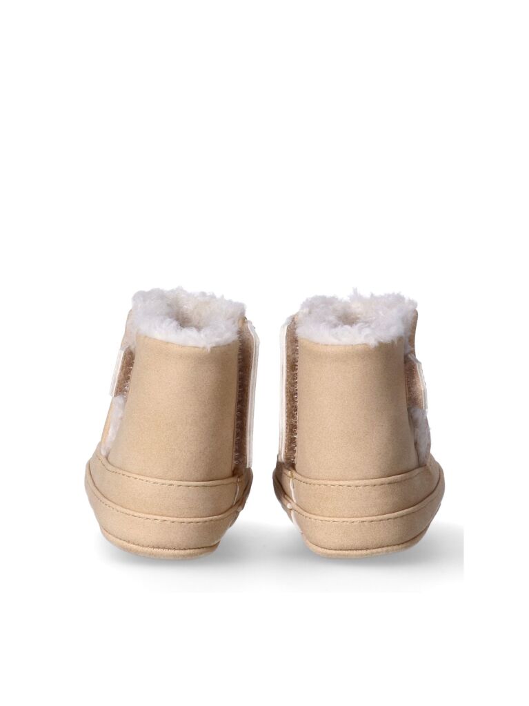 Beige Warm Lined Boots  Girls