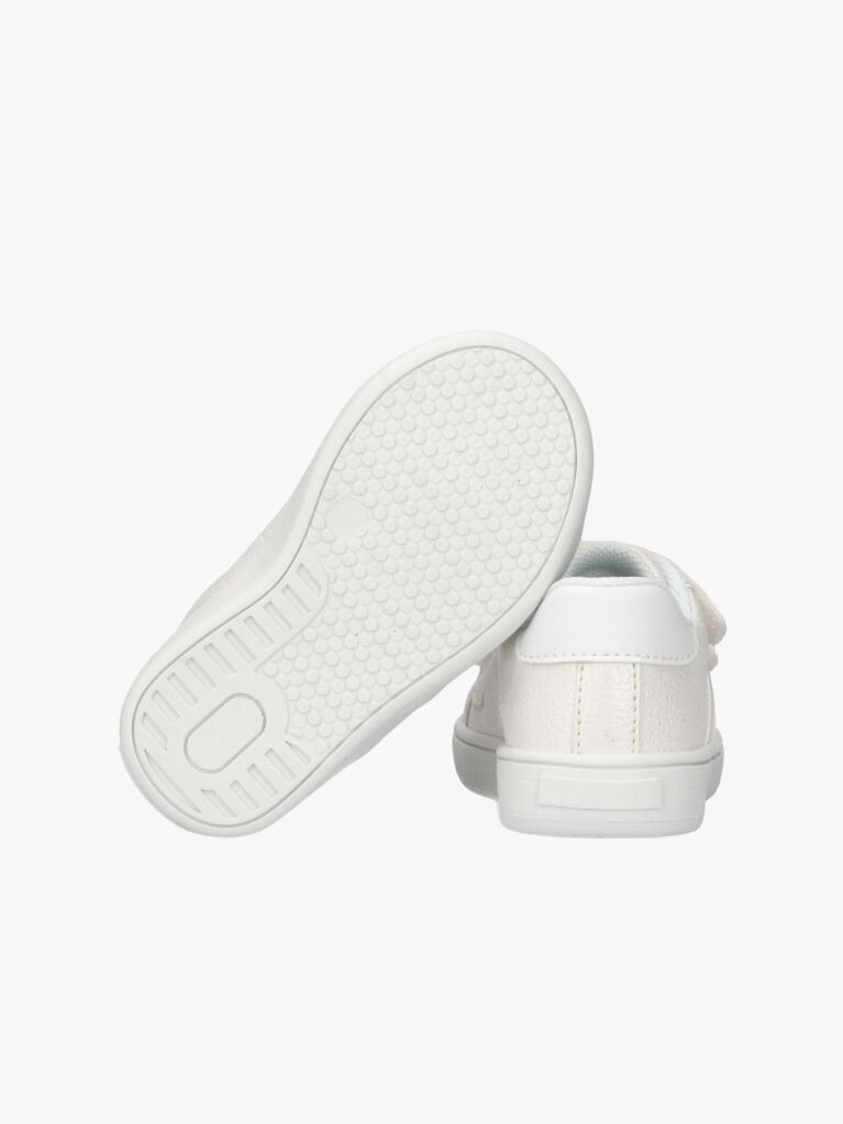 Άσπρο Sneakers Με Velcro Και Glitter  Κορίτσια