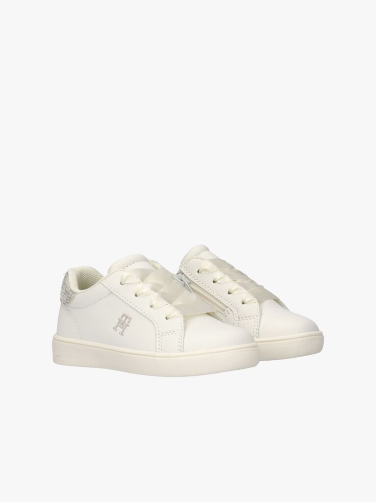 Άσπρο Sneaker Με Velcro  Κορίτσια