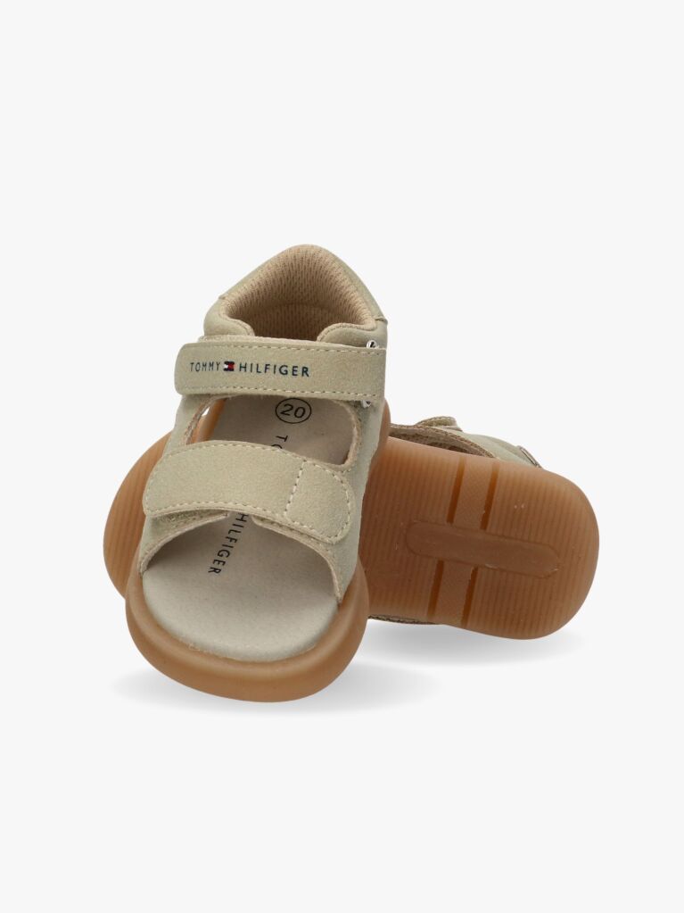 Μπεζ Πέδιλα Με Velcro  Αγόρια
