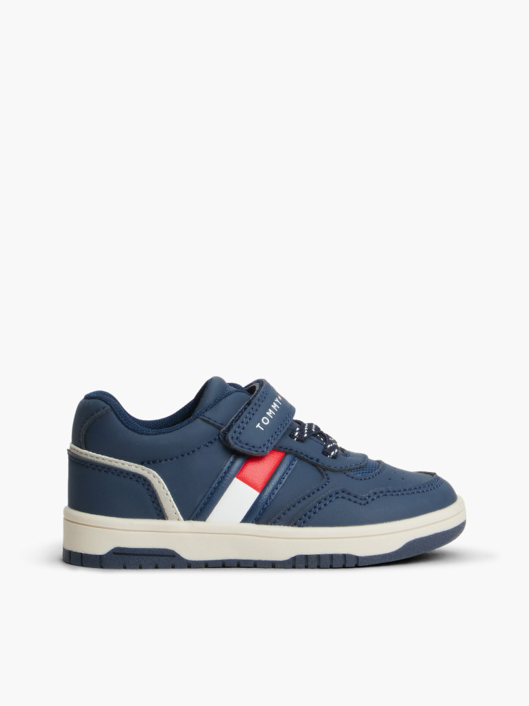 Μπλε Sneakers Με Tonal Σημαία  Παιδί Unisex