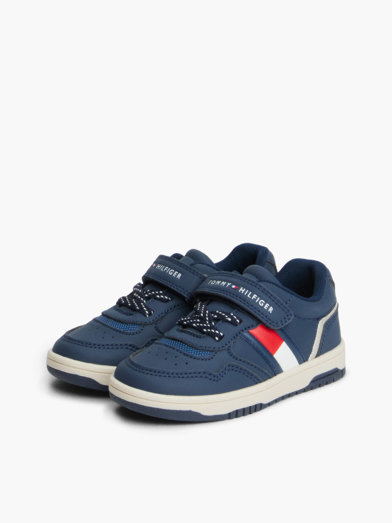 Μπλε Sneakers Με Tonal Σημαία  Παιδί Unisex
